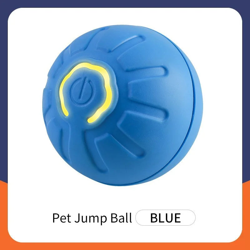 Smart Electric Ball Dog Toys Interactive Pet Toy Automatic Moving Bouncing Rolling Ball USB Charging Dog Toys Dog Accessories