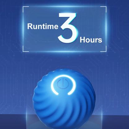 Smart Electric Ball Dog Toys Interactive Pet Toy Automatic Moving Bouncing Rolling Ball USB Charging Dog Toys Dog Accessories